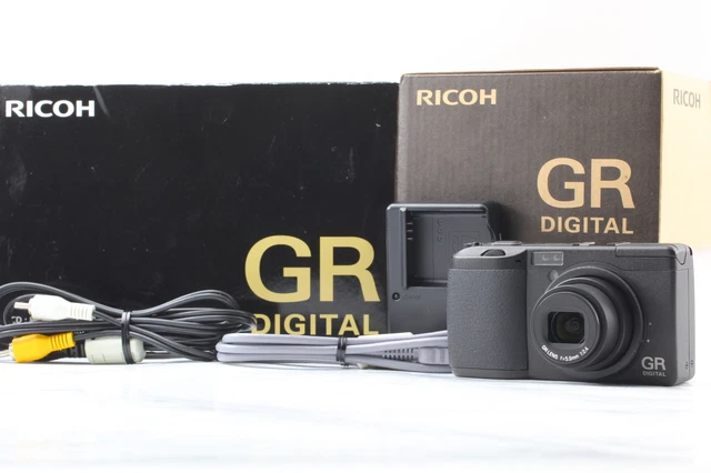 [Near MINT] Ricoh GR Digital 8.1MP Compact Digital Camera+accessory From JAPAN