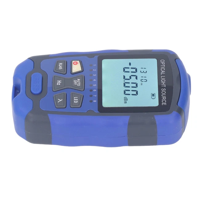 Optical Power Meter Plug And Play SC FC 2.5MM 1310 1550nm Optical Power Meter