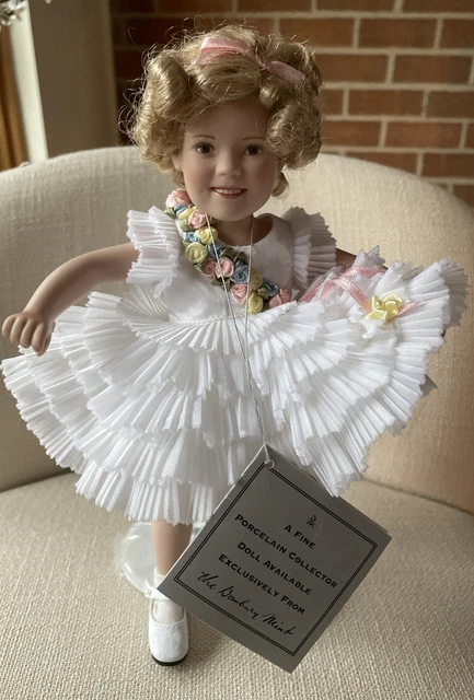 NWOB The Danbury Mint Shirley Temple Movie Classics Baby Take A Bow Doll