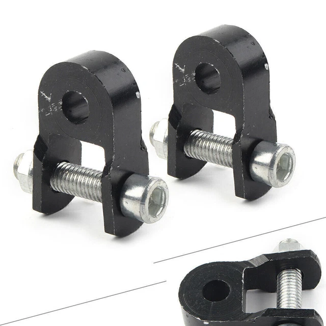 2x Shock Absorber Extender Riser For CRF50 KLX110 TTR50 DRZ110 Pit Dirt Black