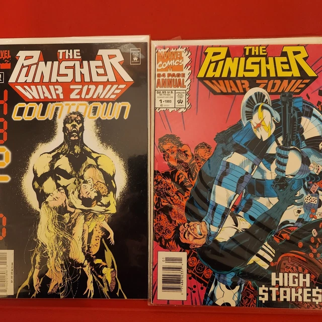 The Punisher: War Zone #1-41 (Missing #33) Annual #1 1992 Marvel Comic Books VF 14