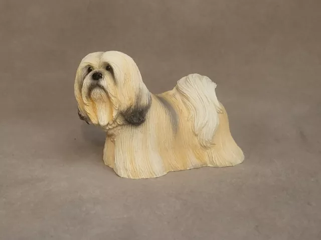 Lhasa Apso resin dog figurine