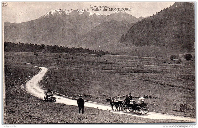 63 LE MONT DORE - le sancy et la vallee.