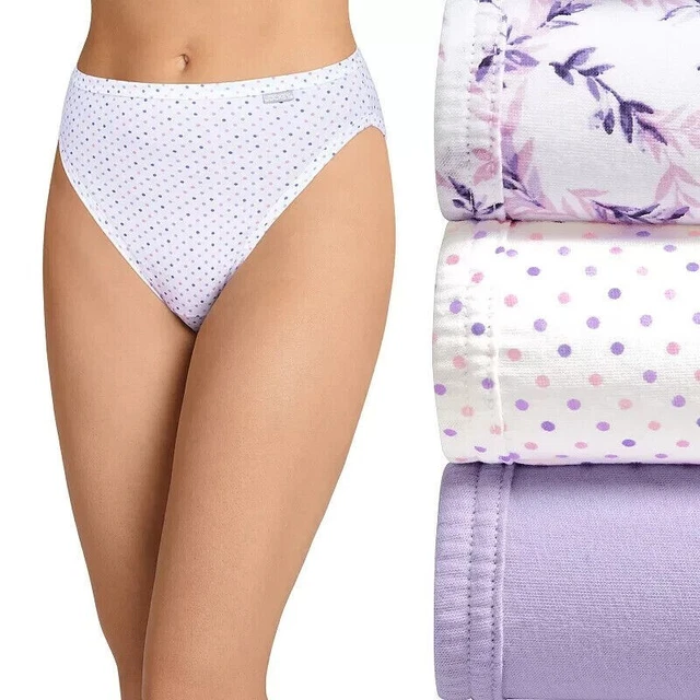 Brand new Jockey size 5 S French Cuts 3 pk. underwear 100% cotton purple pink Brand new Jockey size 5 S French Cuts 3 pk. underwear 100% cotton purple pink