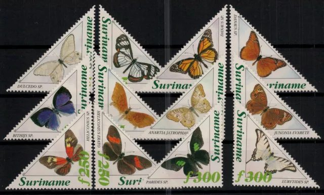 Surinam; Schmetterlinge 1994 kpl. **  (24,-)