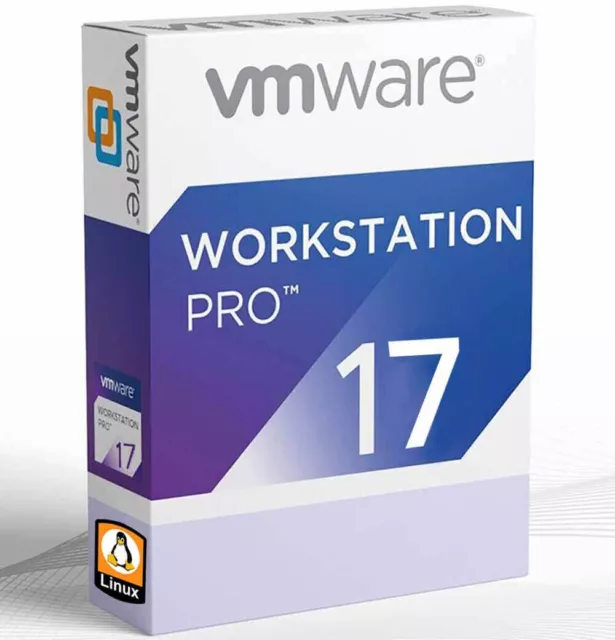 VMware Workstation 17 Pro Lizenzschlüssel | 1 Gerät | Für Linux