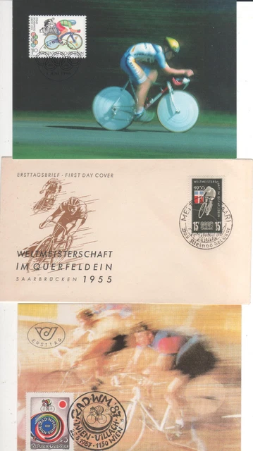 Radsport history LOT 3 Belege