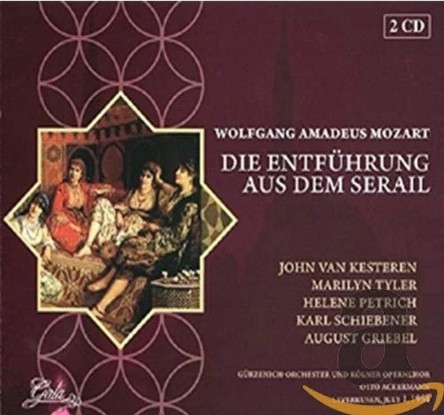 MOZART -DIE ENTFUHRUNG AUS DEM SERAIL- Ackermann 1954