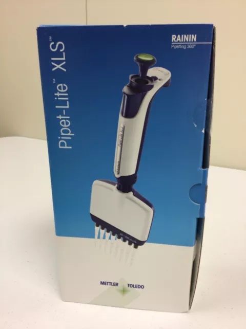 RAININ L8-300XLS 8 CHANNEL PIPET-LITE PIPETTE 20 - 300 uL LTS XLS L-300