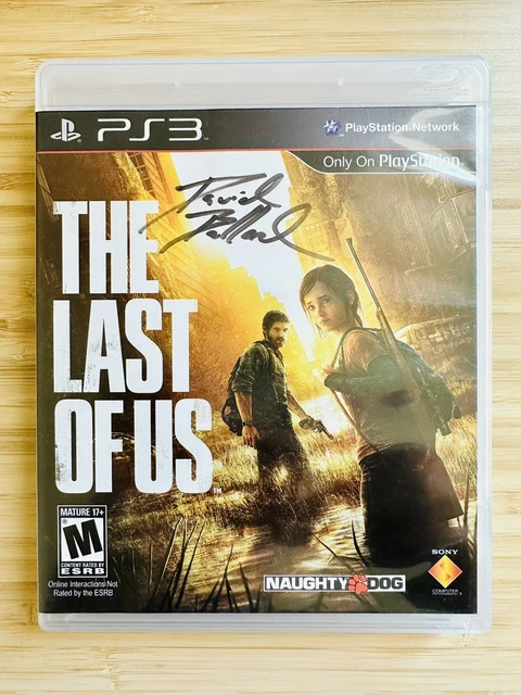 The Last of Us (Sony PlayStation 3, 2013) - AUTOGRAPHED/SIGNED!!!