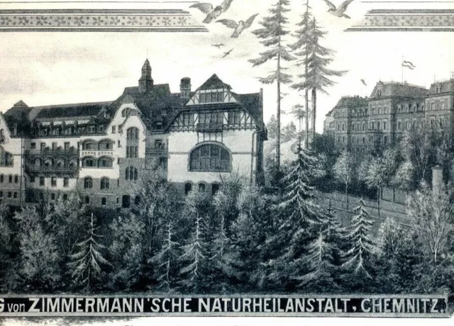 "LUZERN" Orig. RePORT in 'Illustrirte Zeitung' 1904 mit Kurhaus CHEMNITZ Reklame 3