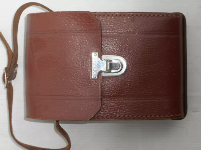 Ancien Etui Boitier Sacoche Cuir pour Appareil Photo Kodak - Kodak leather bag