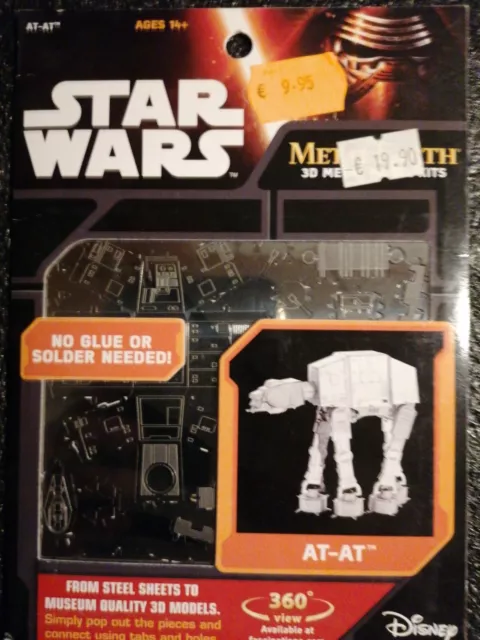 Star Wars AT-AT Walker Metal Earth 3D Model Kit FASCINATIONS