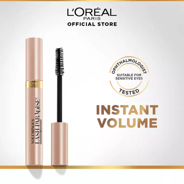 L'Oreal Paris Voluminous Lash Paradise Mascara - 204 Blackest Black (7.6ml) FS