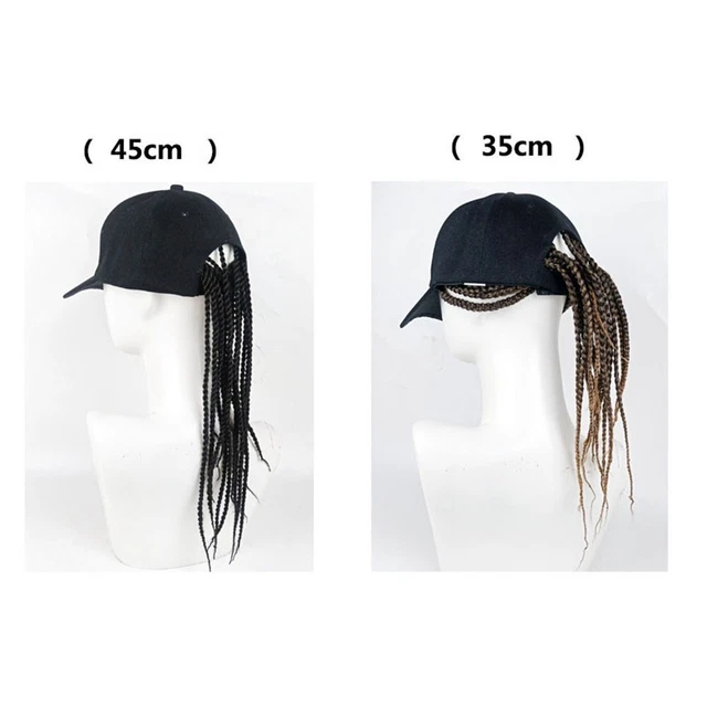 Punk Perruque Chapeau Femmes Hommes Casquette Baseball Hip-Hop Été Unisexe Chaud