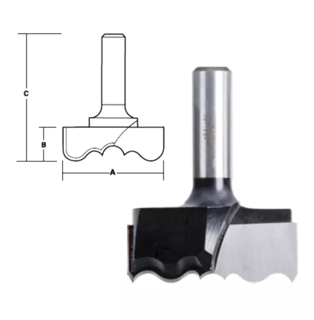 Rosette Router Cutters | TRO Series