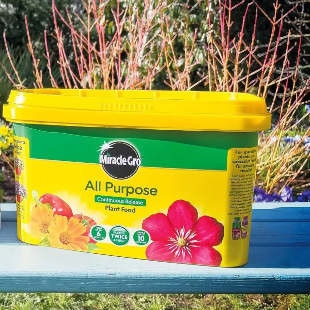 Miracle Gro All Purpose Continuous Release Plant Food Plant Growth Feed 2kg 2