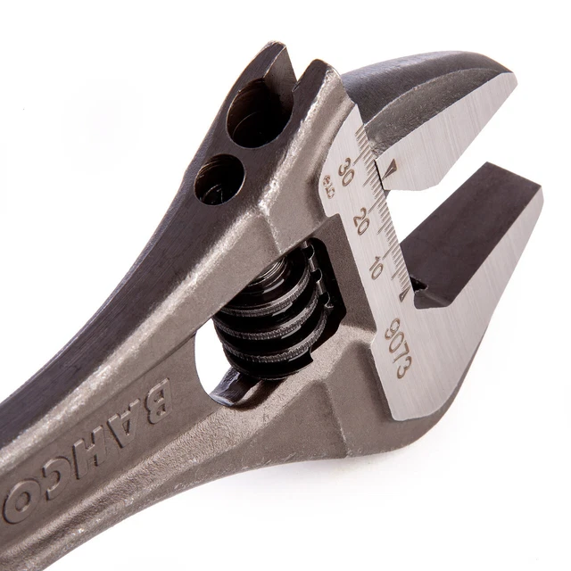 Bahco 9073 Réglable Clé 12in/300mm - 35mm Mâchoire Capacité 3