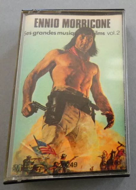 K7 Cassette Audio Tape Ennio Morricone Ses Grandes Musique De Films Vol. 2