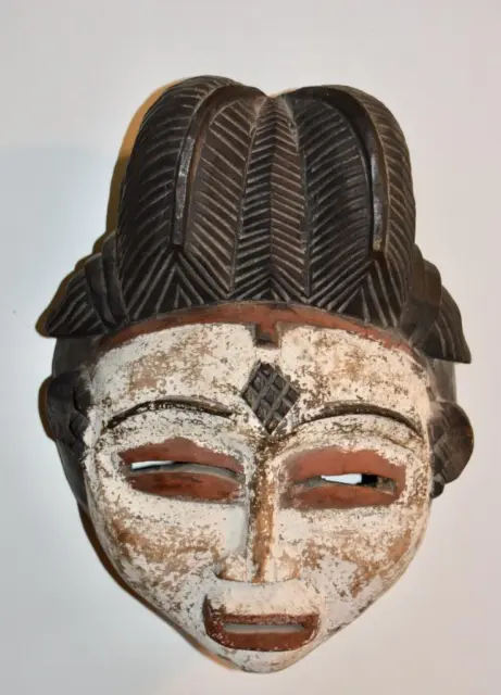 Punu Wooden Tribal Mask Gabon Africa 4