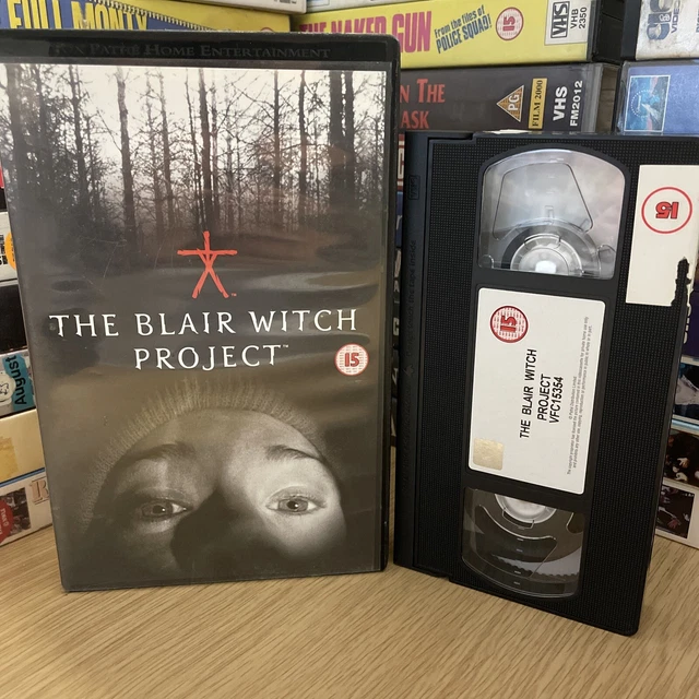 THE BLAIR WITCH PROJECT Big Box Exrental VHS Pathe Video HORROR