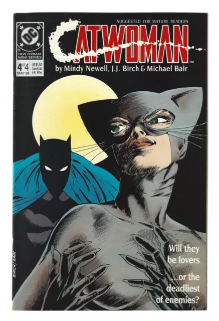 Catwoman #4 (1989) 1st Catwoman series Batman Mindy Newell (A)