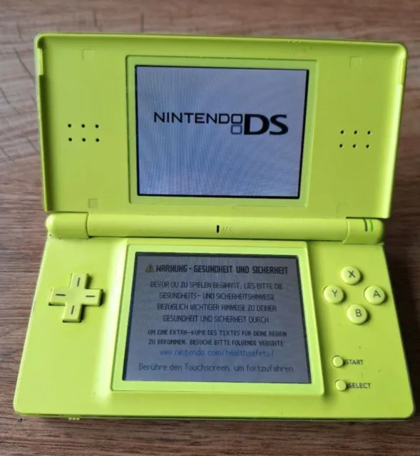 Nintendo DS Lite Grün Handheld-Spielkonsole