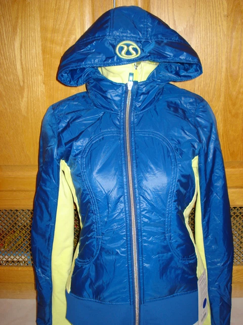 AUTH. LULULEMON UBA Hoodie Se Special Edition Blue Lime Size 2 Nwt 159.99 PicClick CA