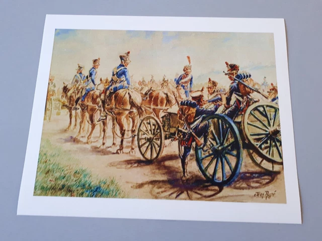 Train D’artillerie Canon Gribeauval 1er Empire – Figurines 54mm Signées Claude Alexandre