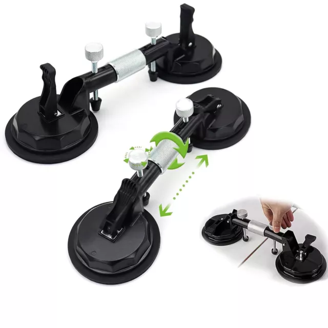 HIGHTOP 2PCS 6Inch Adjustable Stone Seam Setter Suction Cup Suckers Clamps