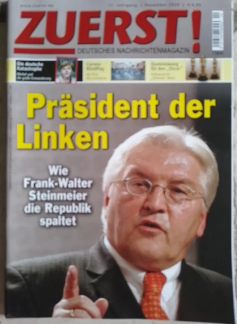 ZUERST DEUTSCHES NACHRICHTENMAGAZIN, PEGIDA, AFD, Huttenbriefe , Dez