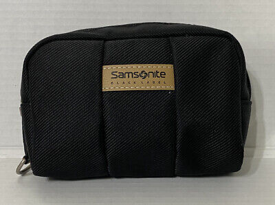 1 Samsonite Black Label Toiletry Travel Makeup Bag Zipper Luggage 6"x5"x2"