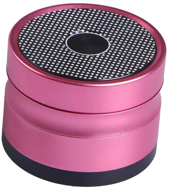 63mm 4 Partes Molinillo Metal Trituradora Trituradora Rosa - Aire Aluminio NUEVO