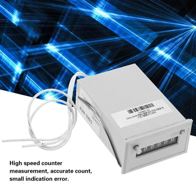 Potente contatore CSK6 NKW contatore di impulsi elettromagnetici con Kunststo
