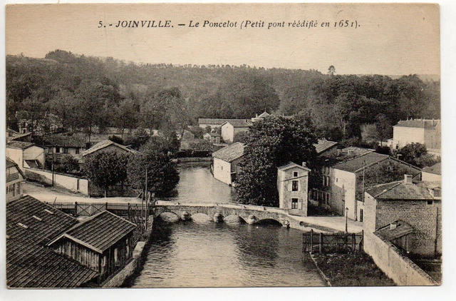 JOINVILLE Haute Marne CPA 52 le Pontcelot