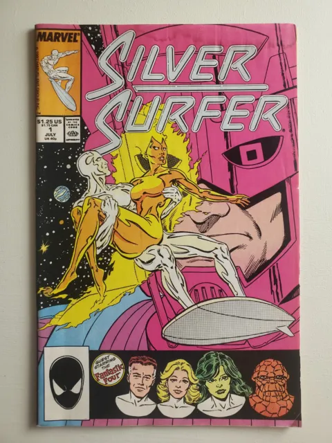 Silver Surfer 1987 Lot #1-#14 and Annual #1 Englehart Rogers run