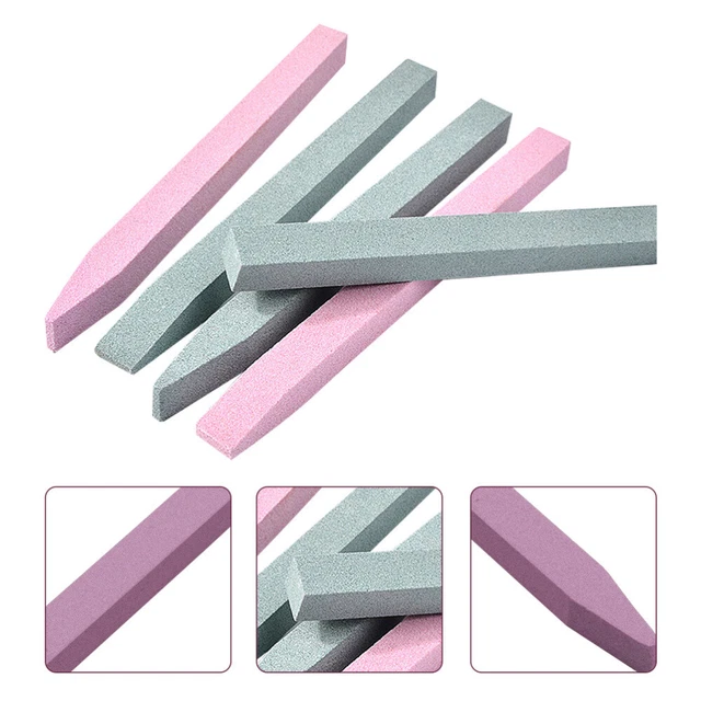 12 pz penna tampone per pedicure barra abrasiva quarzo per unghie strumento portatile