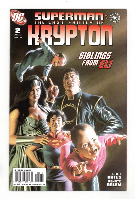 Superman The Last Family of Krypton #2 VF/NM 9.0 2010