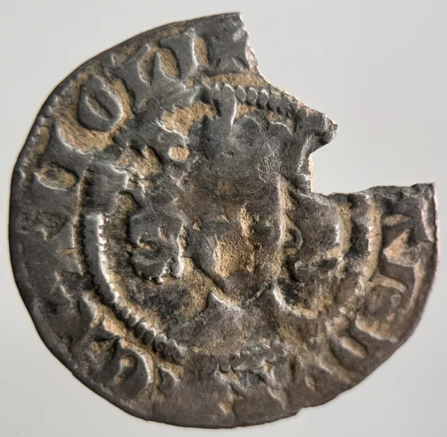 British Edward I 1st Medieval Hammered Silver Penny Coin | a4421