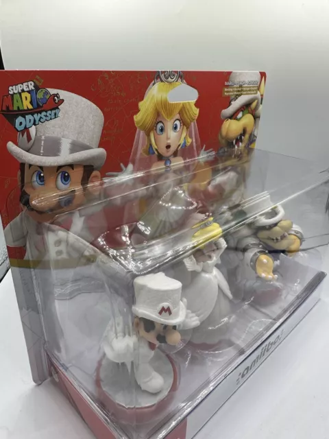 Nintendo Amiibo Wedding Triple Pack  Mario Odyssey Collection *Buy 3 Get £5 Off* 2