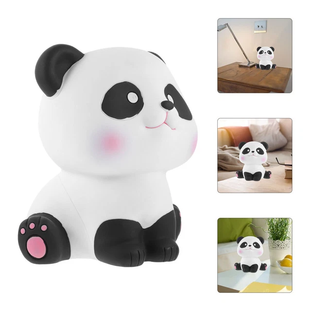 Panda-shape Coin Container Piggy Bank Coin Storage Jar Piggy Bank Adornment
