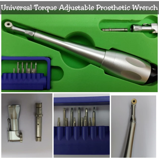 Julldent Universal Torque Adjustable Prosthetic Wrench