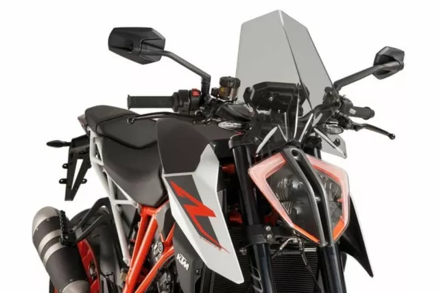 Puig 9692H Windschild Sport kompatibel fuer KT 1290 Superduke R 2017- leicht get