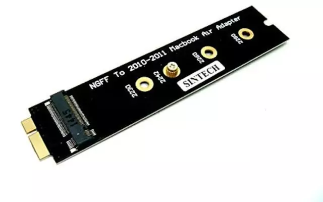 Sintech M.2 NGFF SATA SSD to 18Pin Adapter For Upgrade SSD of 2010-2011 Year Air