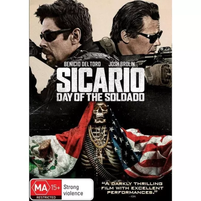 Sicario - Day of the Soldado DVD - Josh Brolin (Region 4, 2018) Free Post