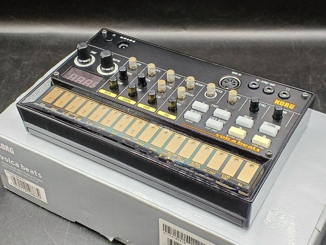 Korg Volca Beats Analog Drum Machine W/Complete Box Great Condition From Japan