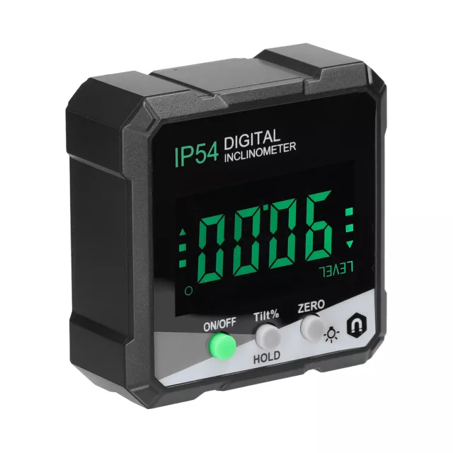 IP54 4*90° Portable Digital Inclinometer LCD Backlight Digital Protractor V2M1
