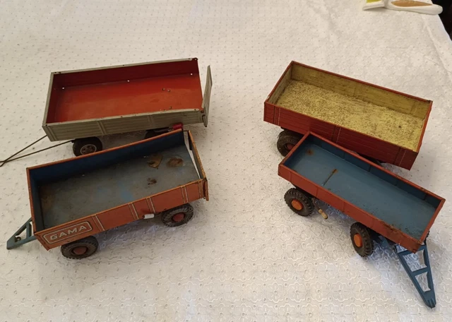 Kit modello trattore in scatola di latta - 187 parti metalliche
