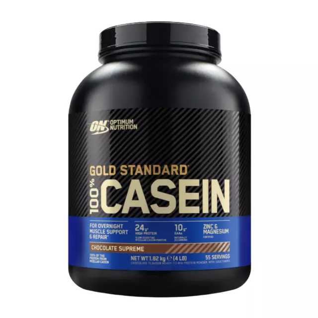 Optimum Nutrition Gold Standard 100% Casein Protein, cioccolato, 1820 g