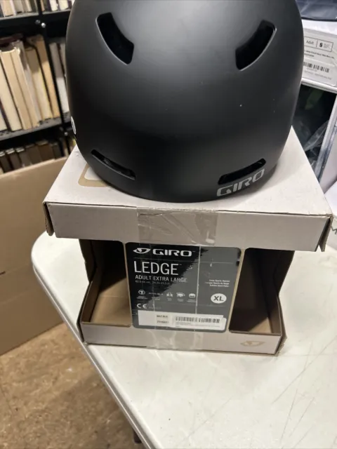 Giro Ledge Helmet Extra Large Matte Black Snow Ski Xl